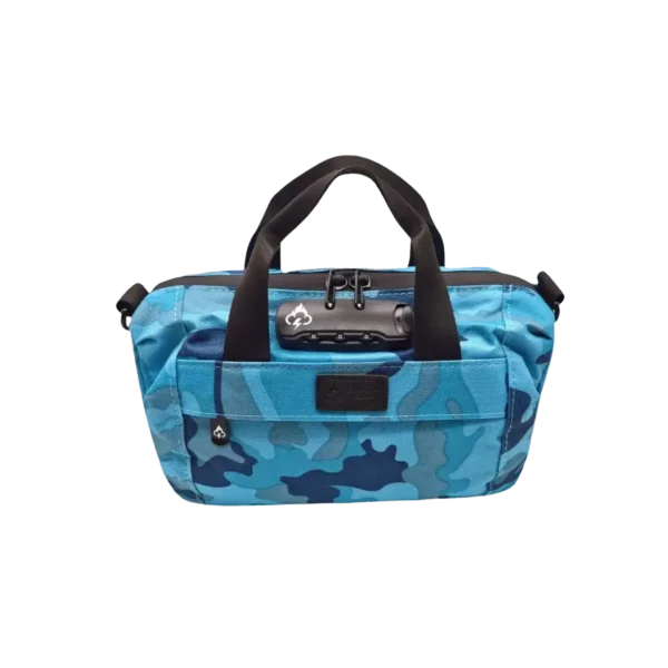 Blue Camo SacPack Pro Locking Sacrament Bag