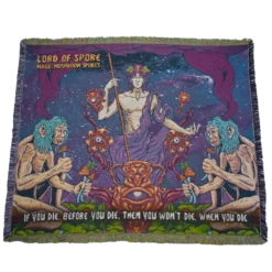 Lord Of Spore Dionysus Trip Blanket
