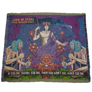 Lord Of Spore Dionysus Trip Blanket
